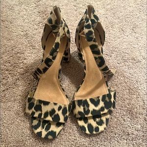 Leopard Print Heels